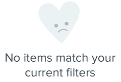No items found